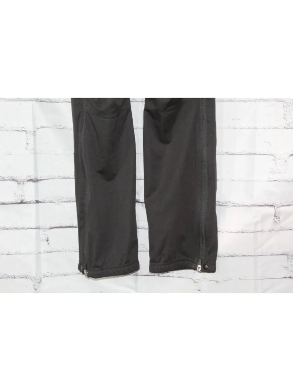 Swix Black Reflective Zip Leg Athletic Cross Country Ski Pants Size M